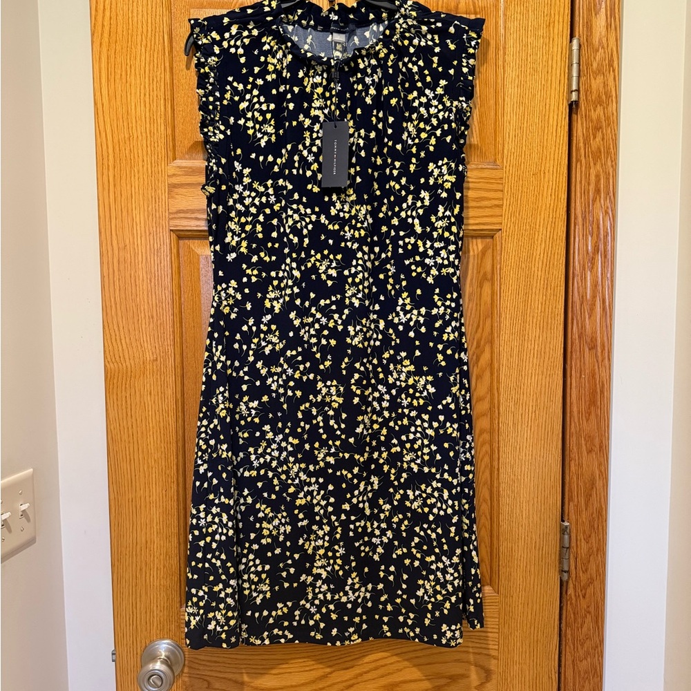 Tommy Hilfigure Floral Print Sleeveless Dress size 12